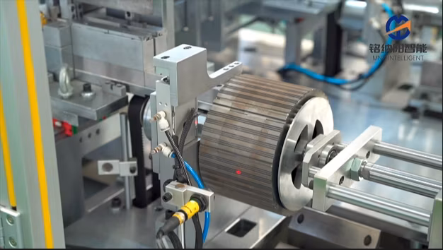 Automatic Slot Insulation Two Station Coil Paper Insertion Machine for Fan Motor Stator