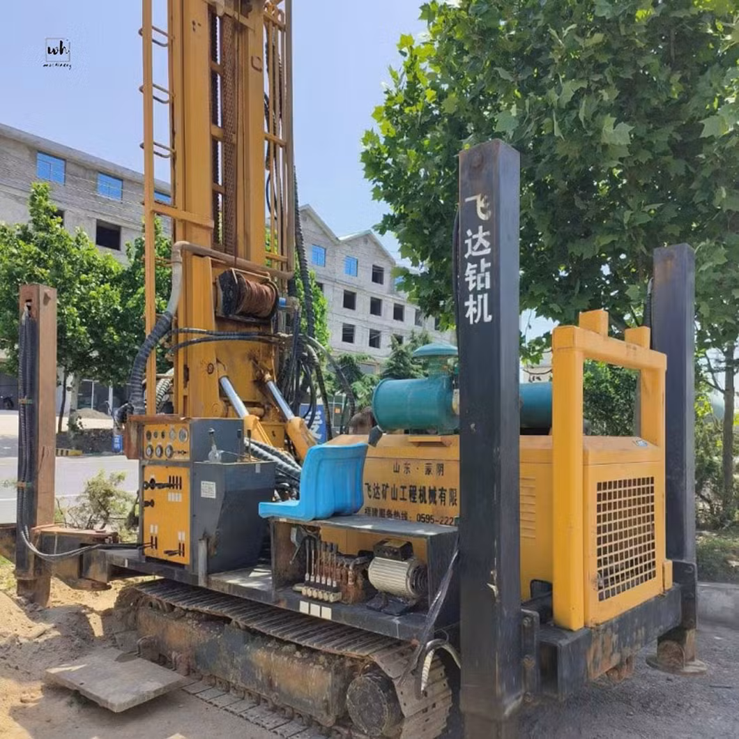 Fy350 350m Water Well Drilling Rig Borehole Crawler-Mounted Hydraulic Drilling Machine Secondhand Machinery