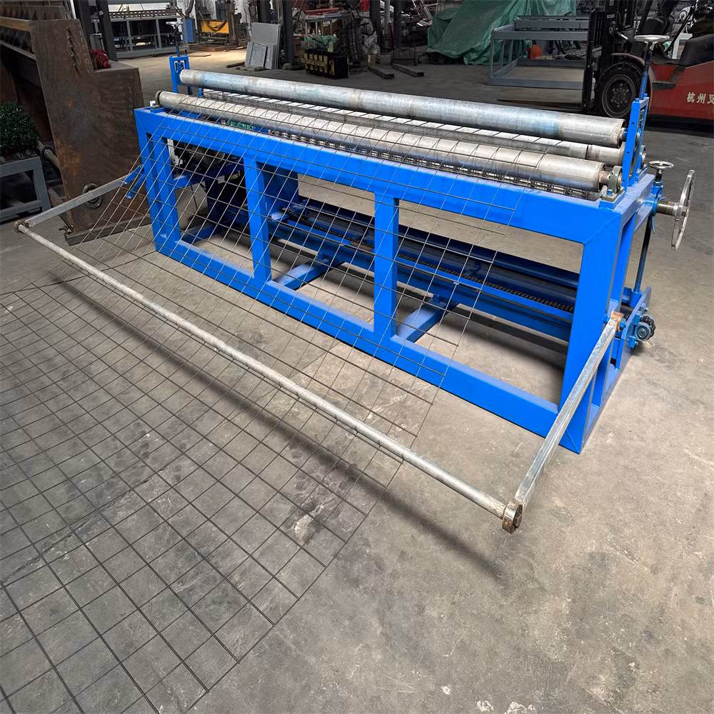 Automatic Welded Wire Mesh Machine with Winding Machine and Cutting Machine
