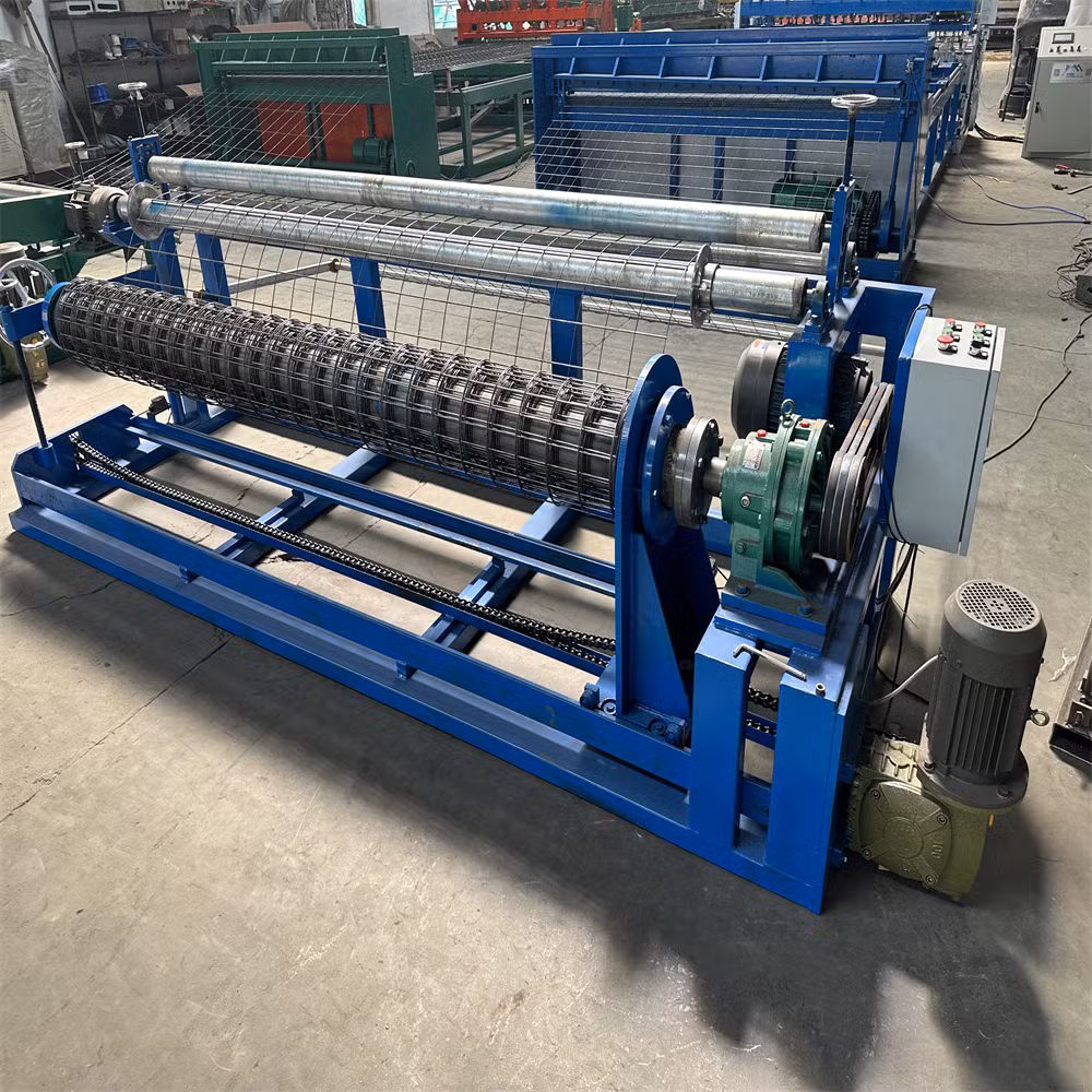Automatic Welded Wire Mesh Machine with Winding Machine and Cutting Machine