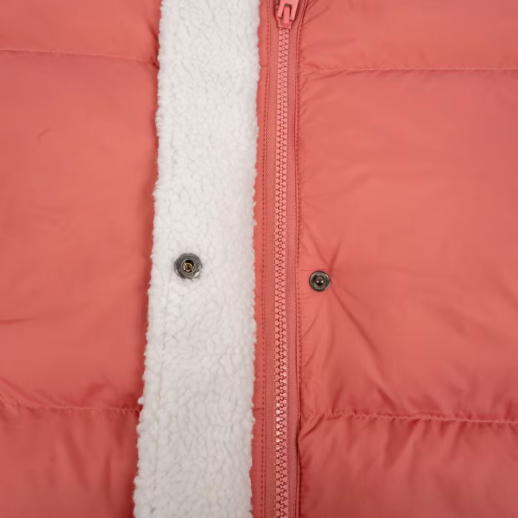 Asiapo China Factory Zara Style Women′s Girls Wide Neck Fashion Winter Warm Windbreaker Outdoor New Style Daily Beautiful Lovely Padded Puffer Jackets