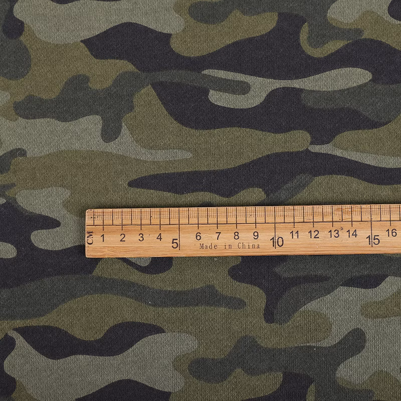 Wholesale Custom 100%Polyester Brushed Print Terry Sherpa Boucle Fleece Fabric for Cloths Hoody, Sports Wear