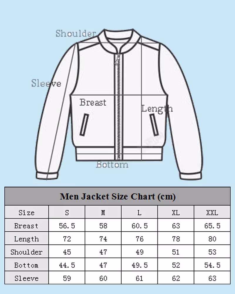 OEM Manufacturer′s Men′s Winter Autumn Suede Jacket Custom Logo Embroidered Multi-Pocket Zipper Character Pattern Type Finished