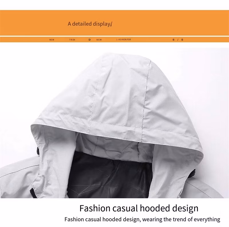 High Quality Custom Waterproof Windproof Warm Softshell Casual Work Hunting Men′s Outdoor Rain Jacket