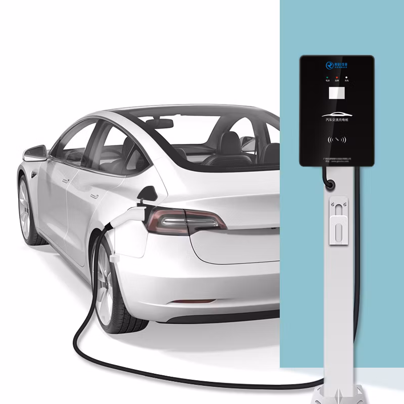 Factory Supply Attractive Price Electric Car Solar EV Charger Type 2 AC Wall Box Home 7kw Charging Station Commercial EV Charger
