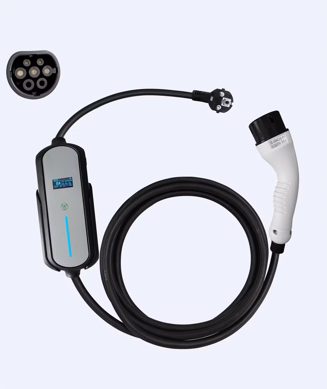 3.5/7kw AC EV Portable Charger China Manufacturer OEM ODM