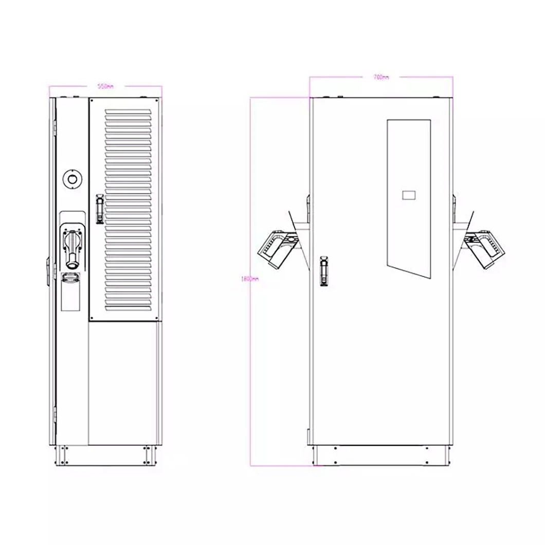 Ocpp 1.6j Electric Vehicle Charging ISO15118 Business Charging Network 120kw 160kw 180kw 240kw CCS Chademo Gbt Electric DC EV Car Charger Stations