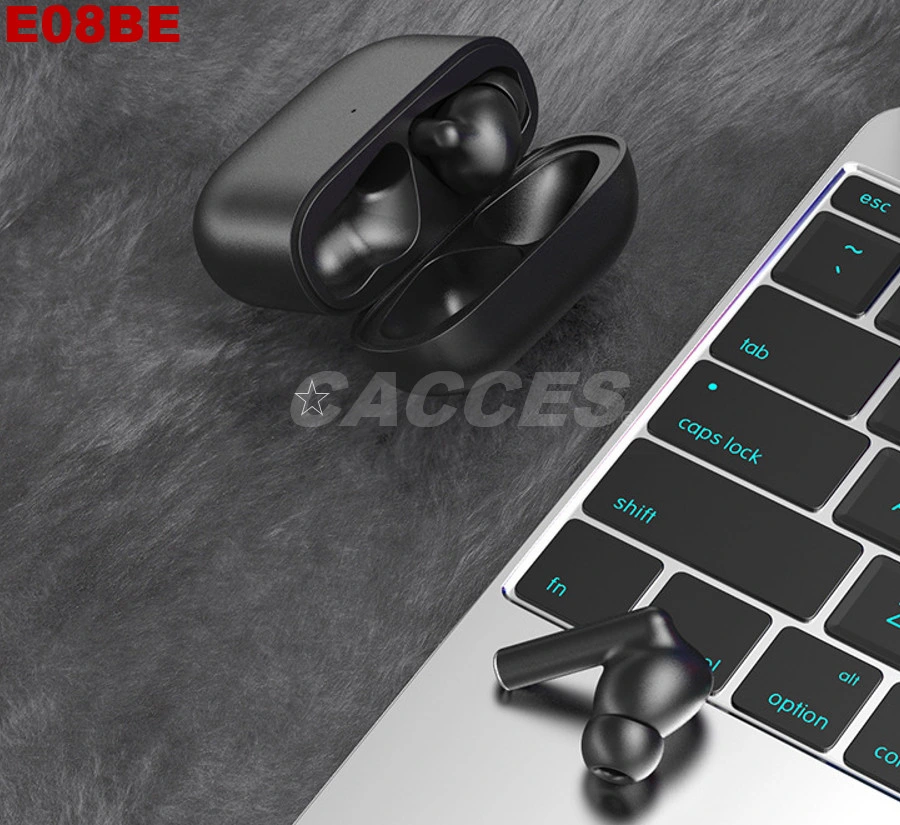 E58be 5.2 Wireless Earbuds W/Wireless Charging Case Ipx6 Waterproof Stereo Headphones in Ear Built in Mic Headset Premium Sound W/ Deep Bass for Music,Sport,etc