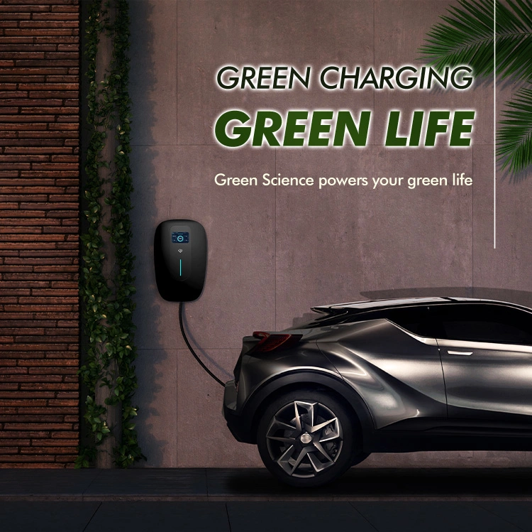 Low MOQ Green Science SAE J1772 EV Charger Fleet Charging Level 2 Chargepoint with High Quality