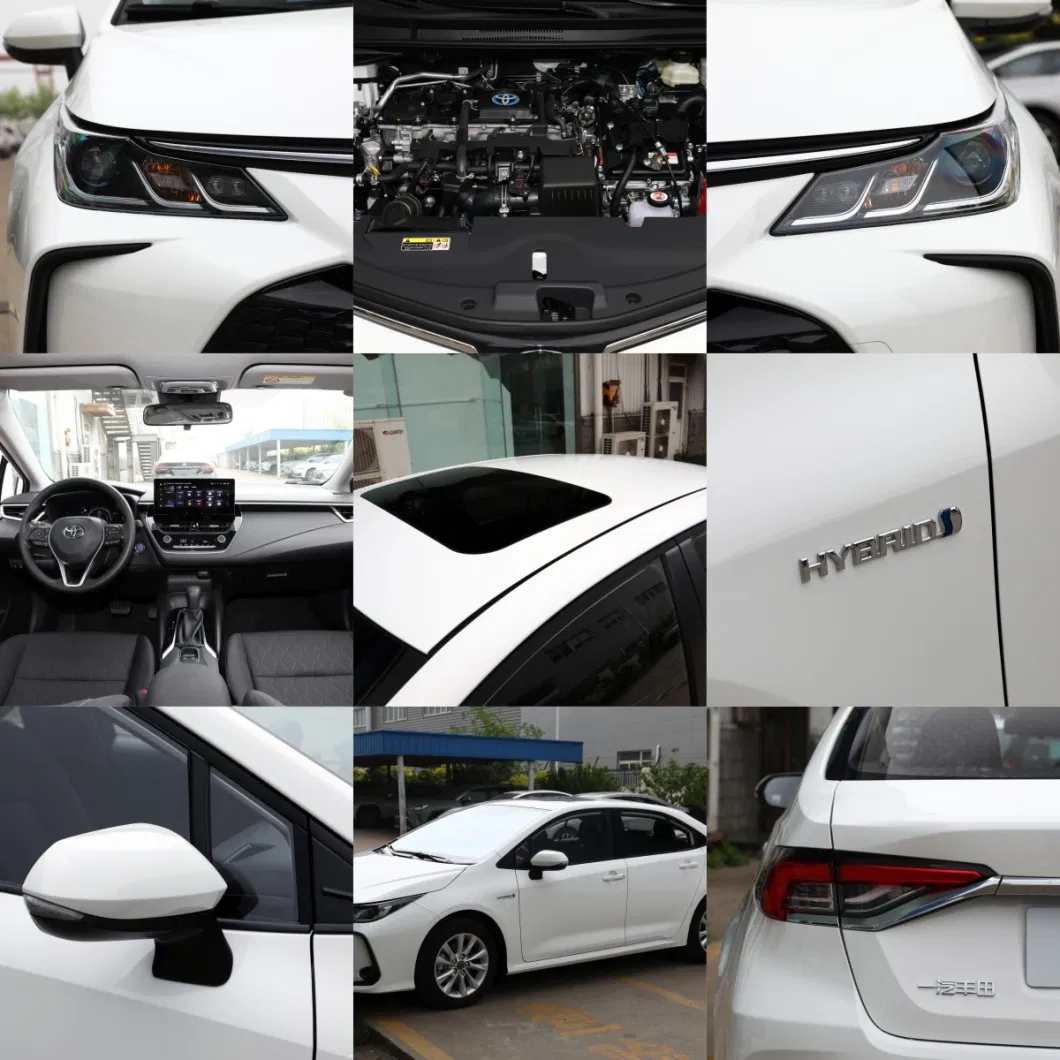 Toyota Corolla 2023 Adult Smart White Electric Hybrid New Cars Comfortable Toyota Corolla 1.8L Electric Car