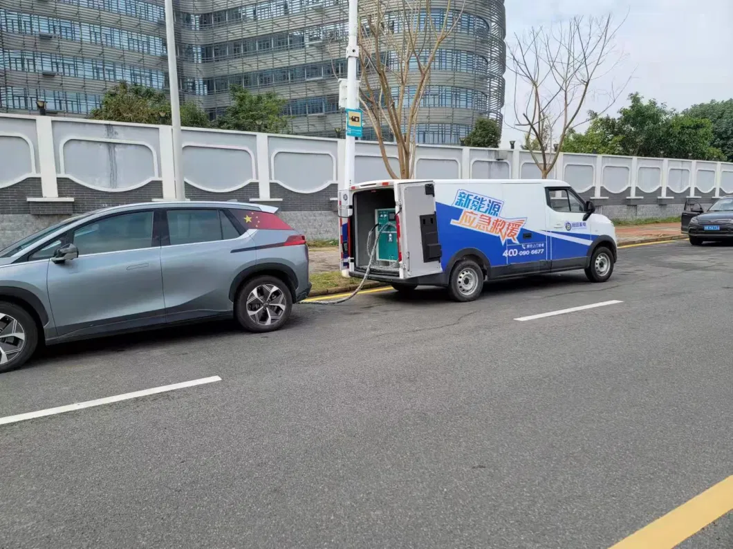 65kwh Mobile Emergency Rescue EV Portable DC 40kw 120kw Stack EV Power Battery CCS Ocpp EV Charging Station