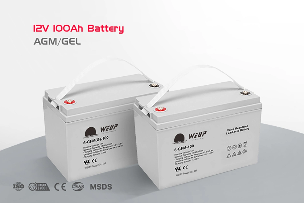 Solar Gel Battery 12V 100ah Lead Acid Battery for Solar Energy Storage System