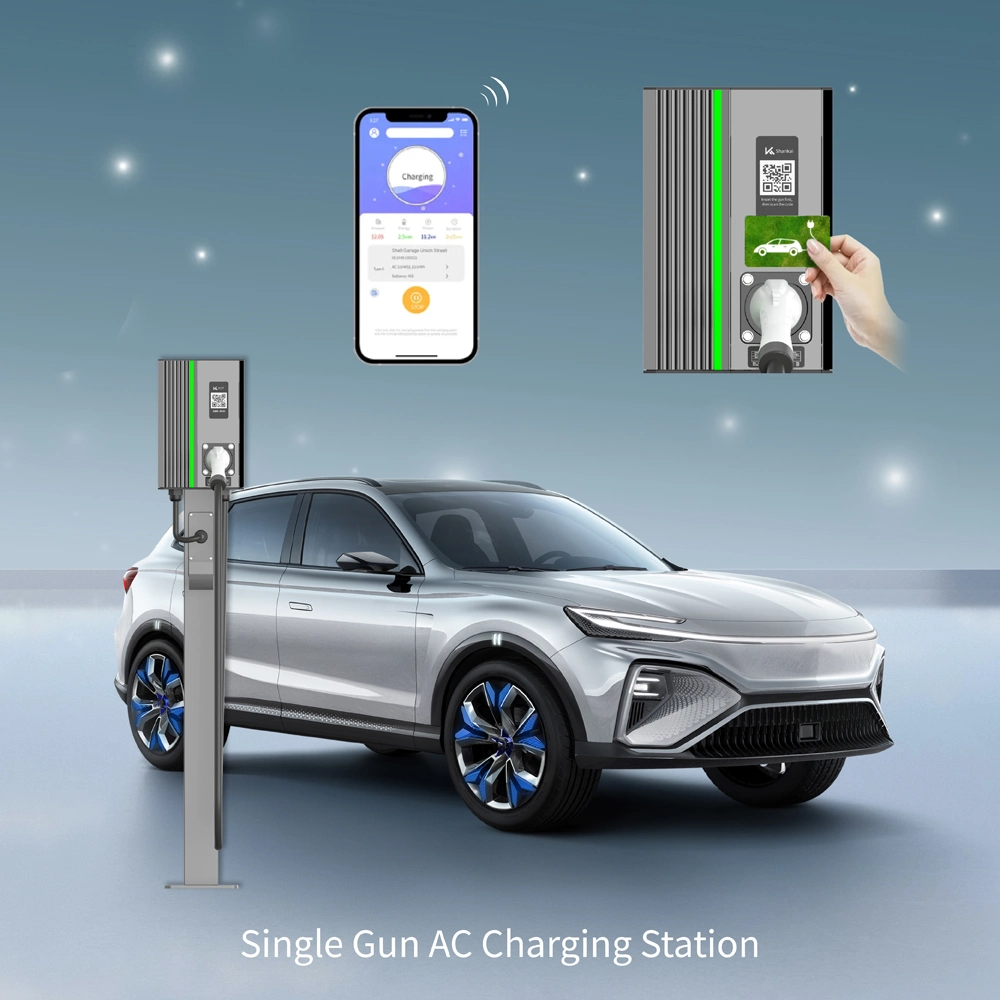 Shankai EV Charger 7kw Cost to Charge Electric Car