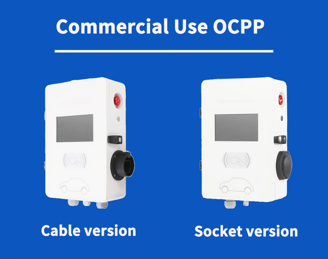 Electric Vehicle Chargers SAE J1772 IEC 62196-2 EV Chargers Stocks for EV Charging Station Commercial Business Operation