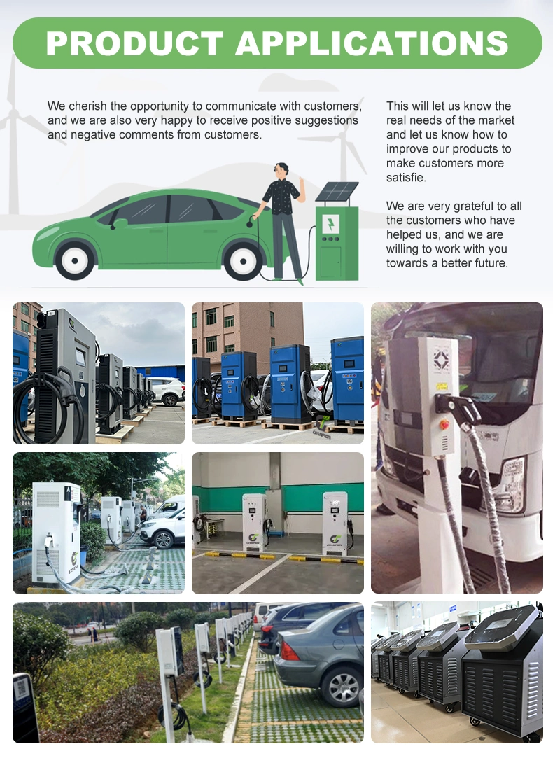 Factory Direct Sales 7/15/20/30/40kw EV DC Charging Station Gbt CCS Commercial Wallbox 32A High Cost-Effective EV Charger