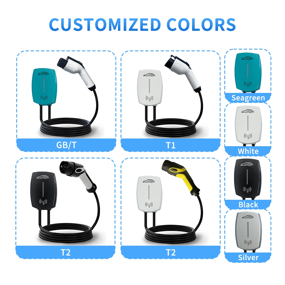 Hot Selling Wallbox 7kw Fast Charging Pile Wall Charger 32A Wall Mount EV Charger Station