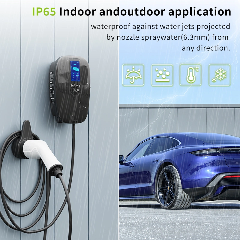 7kw Electric Car Vehicle EV Charging Station Home Use with CE
