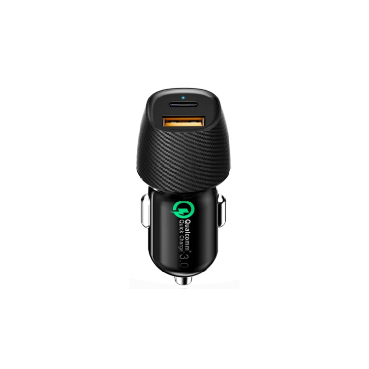 20W Pd+18W QC3.0 USB Car Charger Dual 38W Car Charger