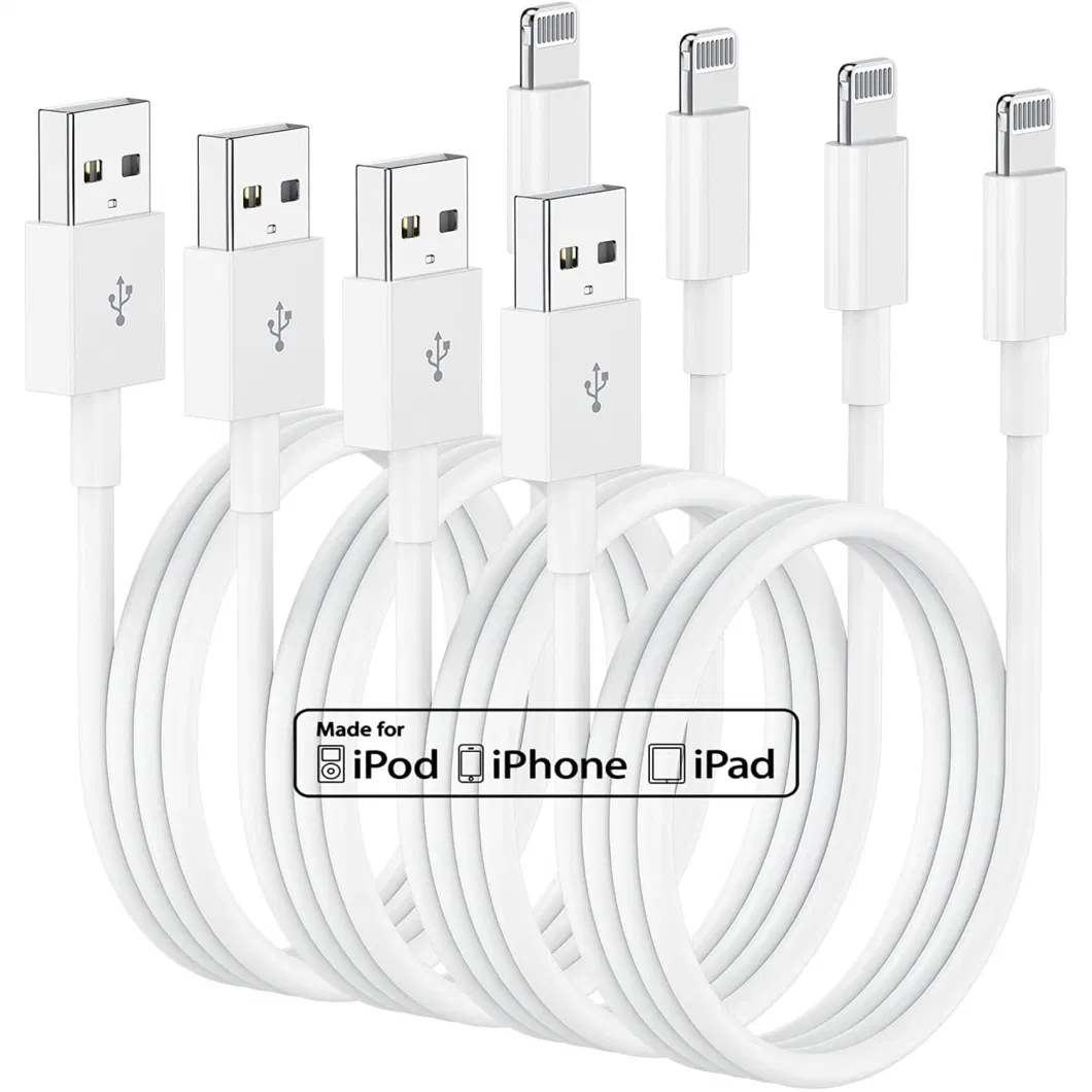 3FT 6FT 10FT TPE Lightning Cable for iPhone iPad USB Cable Phone Charger Cable Data USB C Cable for iPhone Charging Cable Phone Accessories