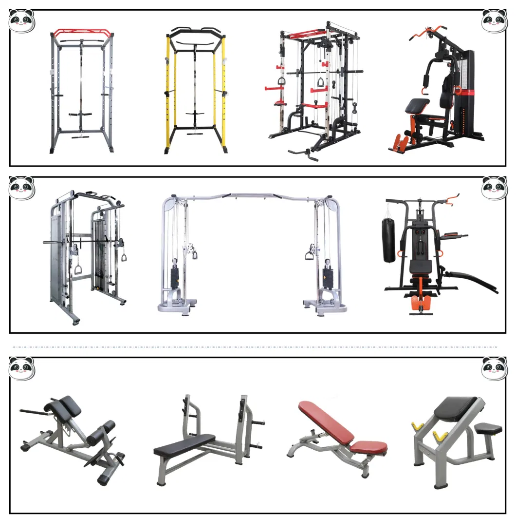 Hot Sale Home Fitness Gym Equipment Lat Pull Down Adjustable Dual Pulley System Single Bird Wall Mounted Cable Station Exercise Leg