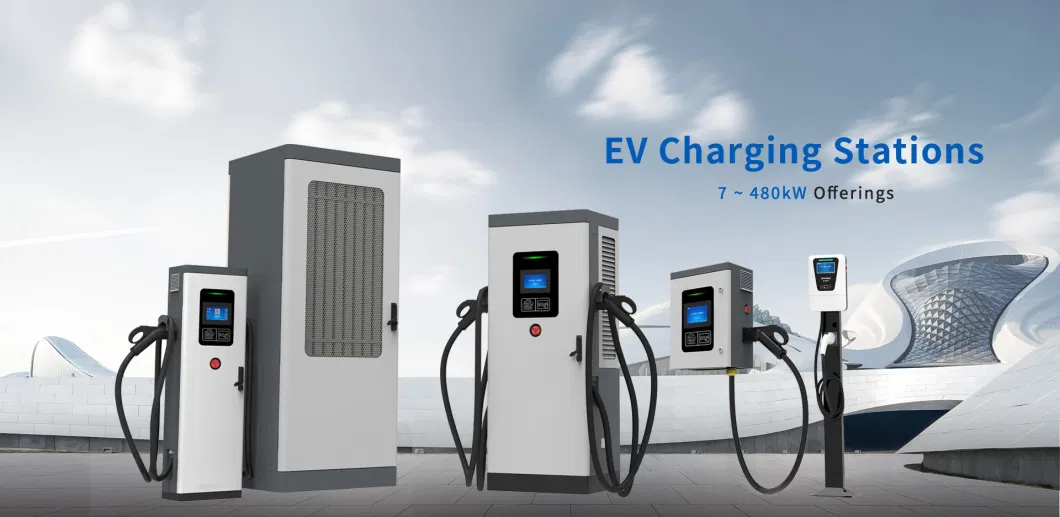 22kw AC EV Charger Wall Box Type 2 Fast Charging Wall-Mounted DC EV Charging Stations for Electric Cars Charger 32A