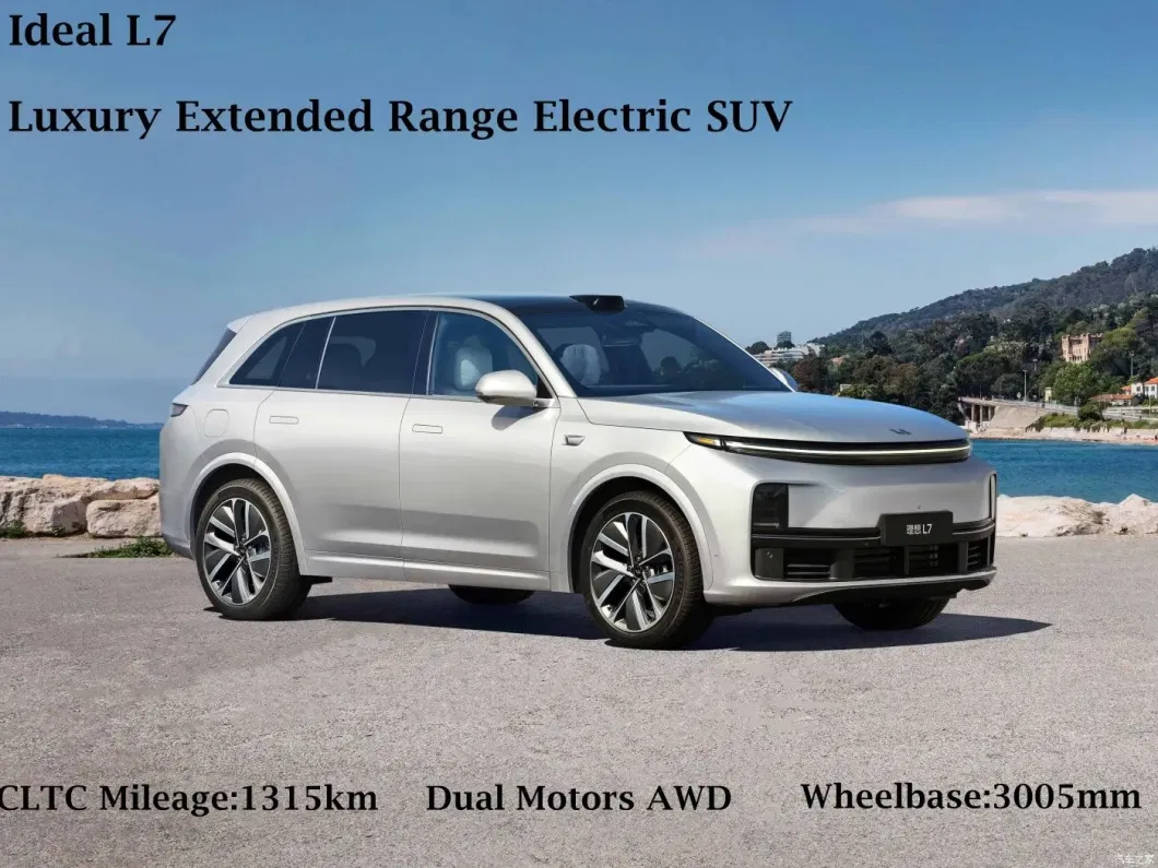 New Edition Li Auto Lixiang Ideal L7 Air PRO Max Fast Charging 1315km Long Range New Li Hybrid Car