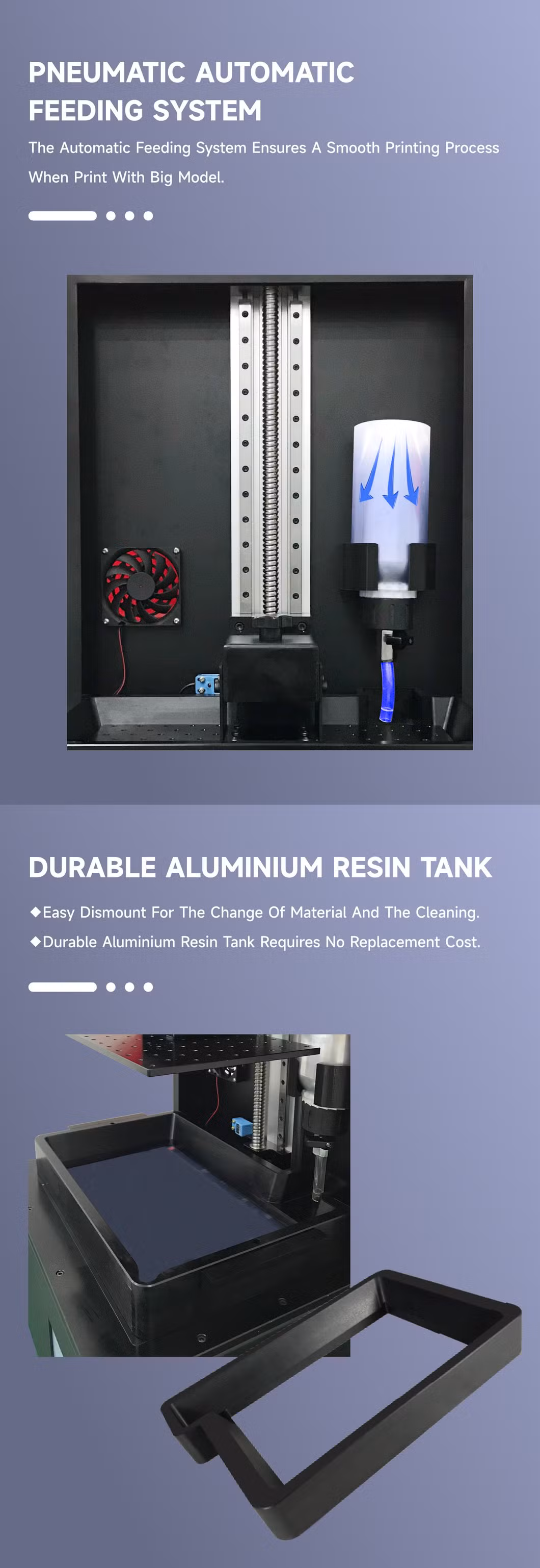 OEM ODM Dental Resin Printer 3D Machines LCD 3D Printing Machine Dental UV Resin LCD 3D Printer Dental Lab UV LED Module 3D Printer