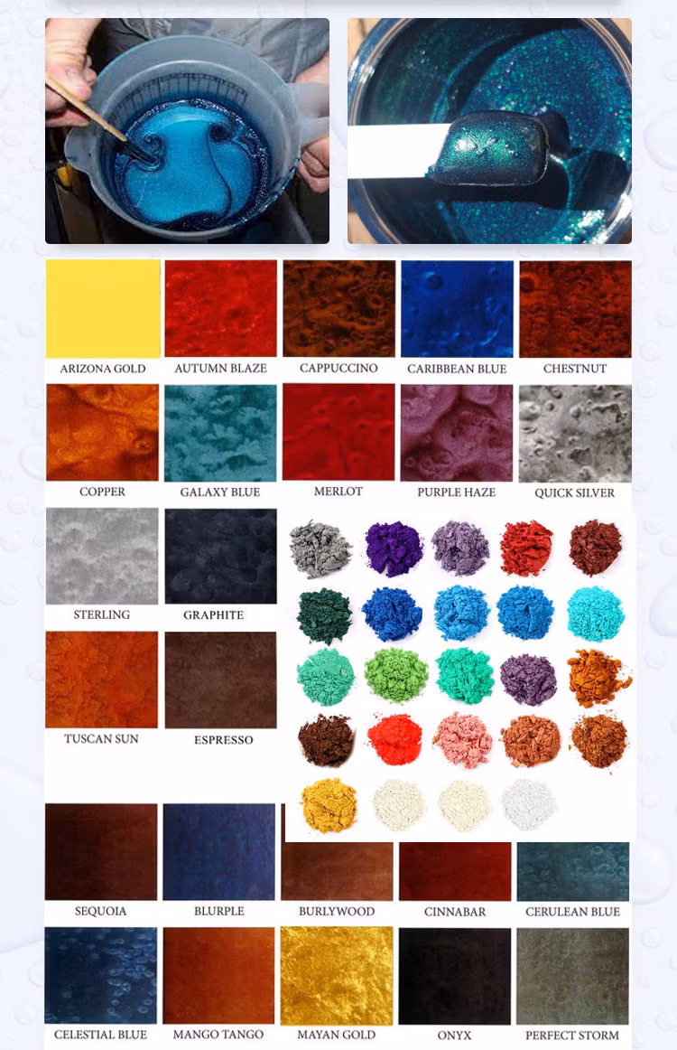 Best Price Pearlescent Mirror Effect Epoxy Flooring Metallic Epoxy Resin for Floor Color Clear 3D Resin Epoxy Floor