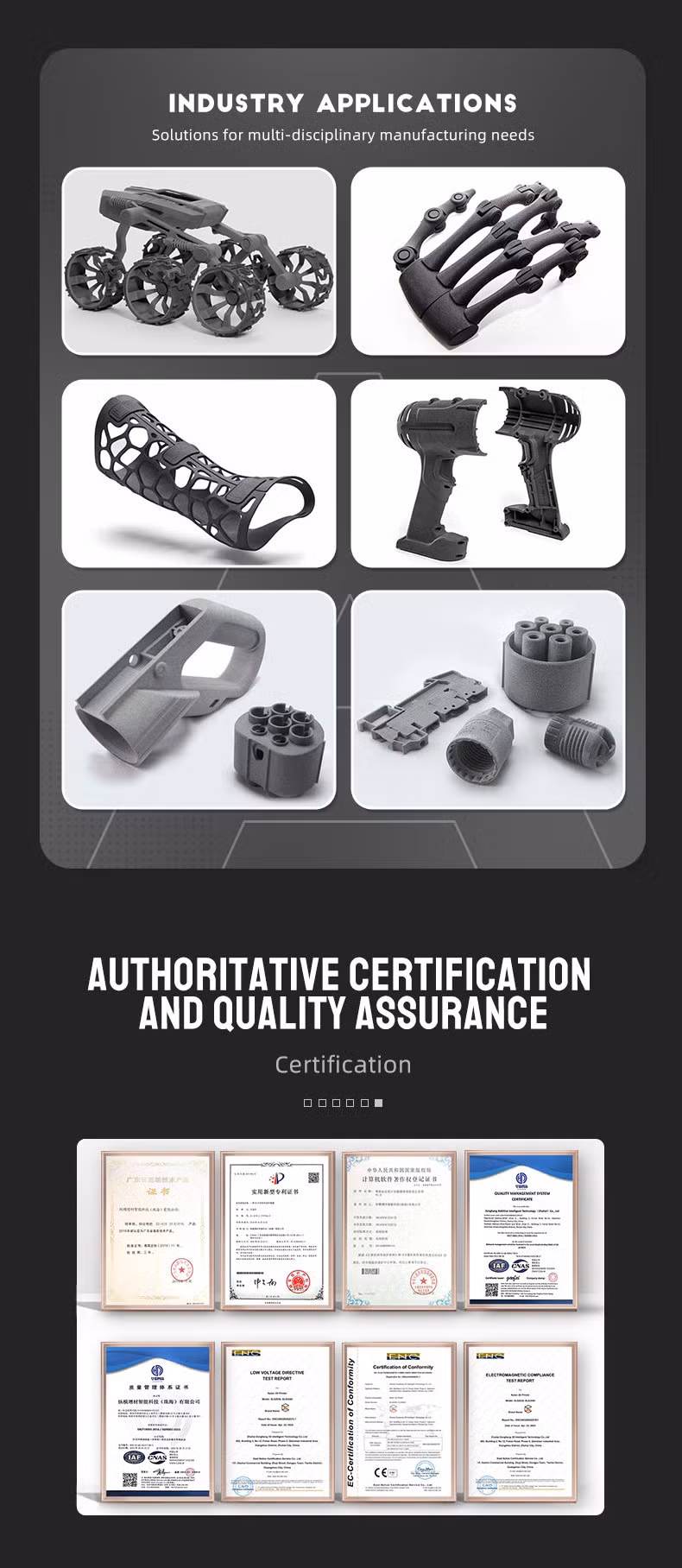 SLS 2030 High Precision Industrial 3D Printer - Customizable Size &amp; Color - Ideal for Complex Prototyping &amp; Manufacturing