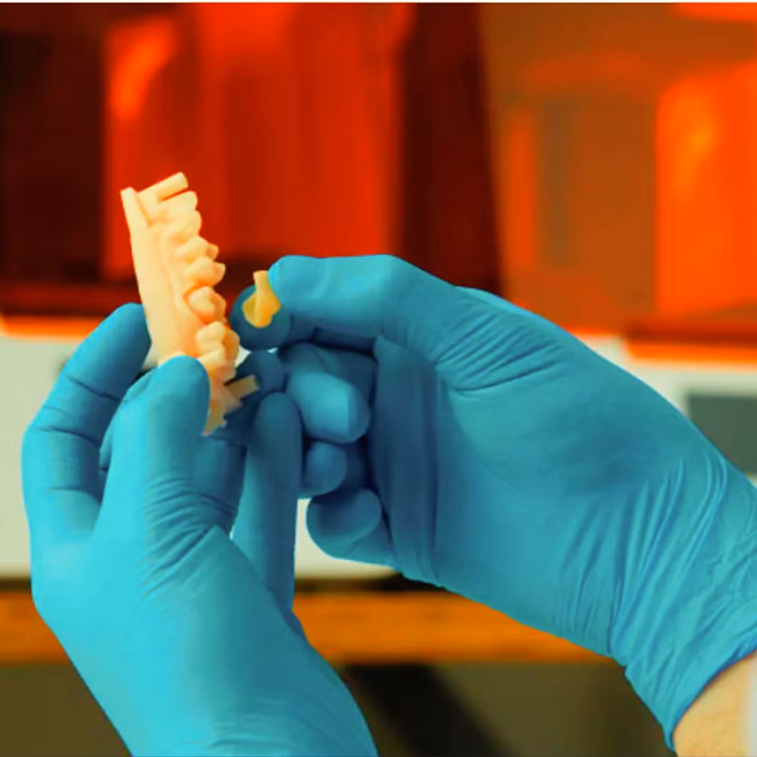3D UV-Curing Dental Medical Care Resin 405nm Dental Model Resin with Lower Shrinkage &amp; High Precision 3D Slp/LCD Printers Easy-Print Dental Resin 1000g