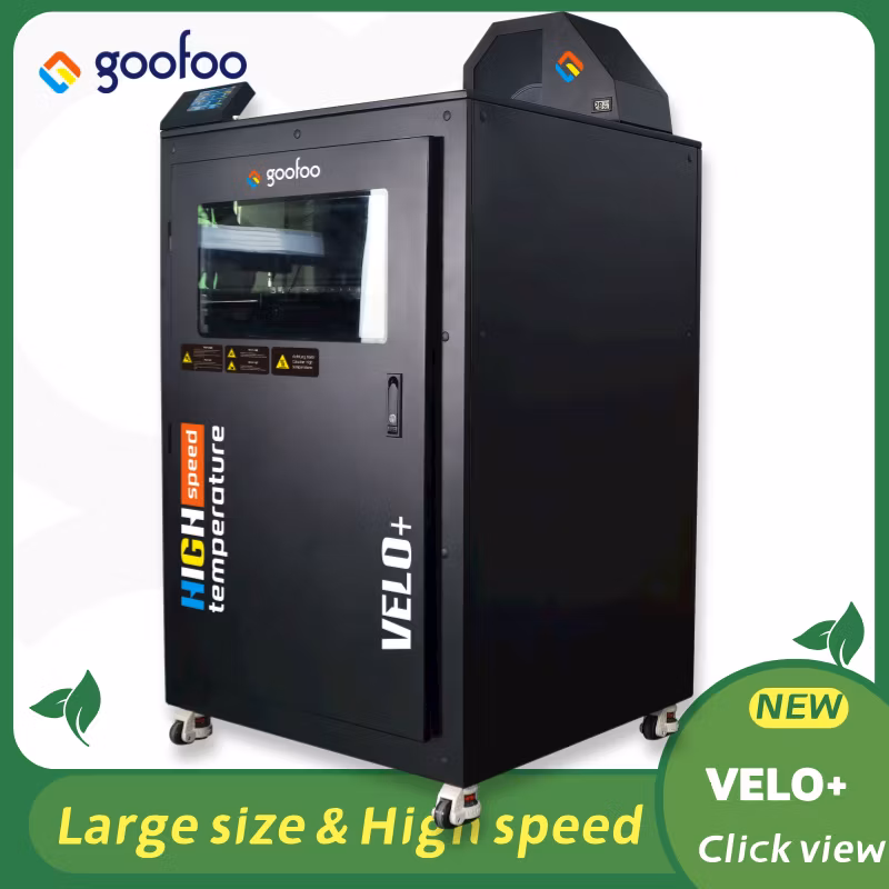 High Speed New Design Fdm 3D Printer Fast Multicolor Printing Full Enclosed Metal Direct Extruder 3D Printers Machine for Industrial Home DIY