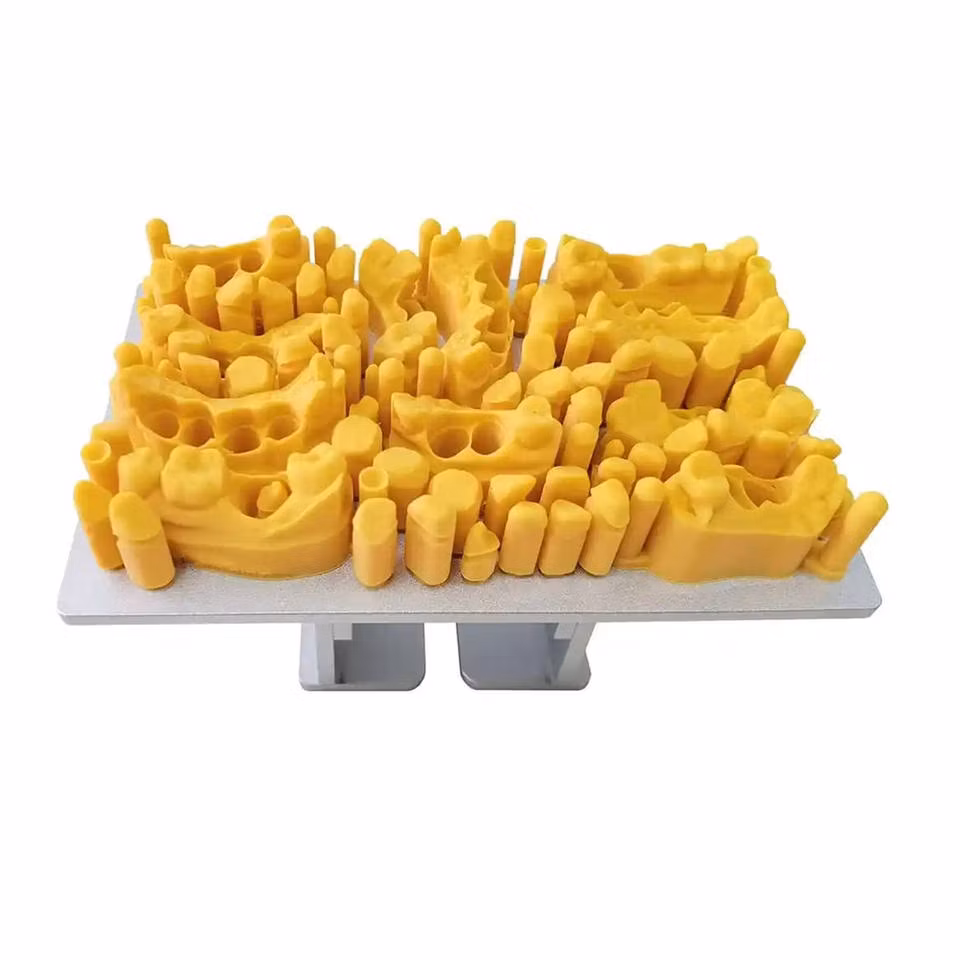 3D UV-Curing Dental Medical Care Resin 405nm Dental Model Resin with Lower Shrinkage &amp; High Precision 3D Slp/LCD Printers Easy-Print Dental Resin 1000g
