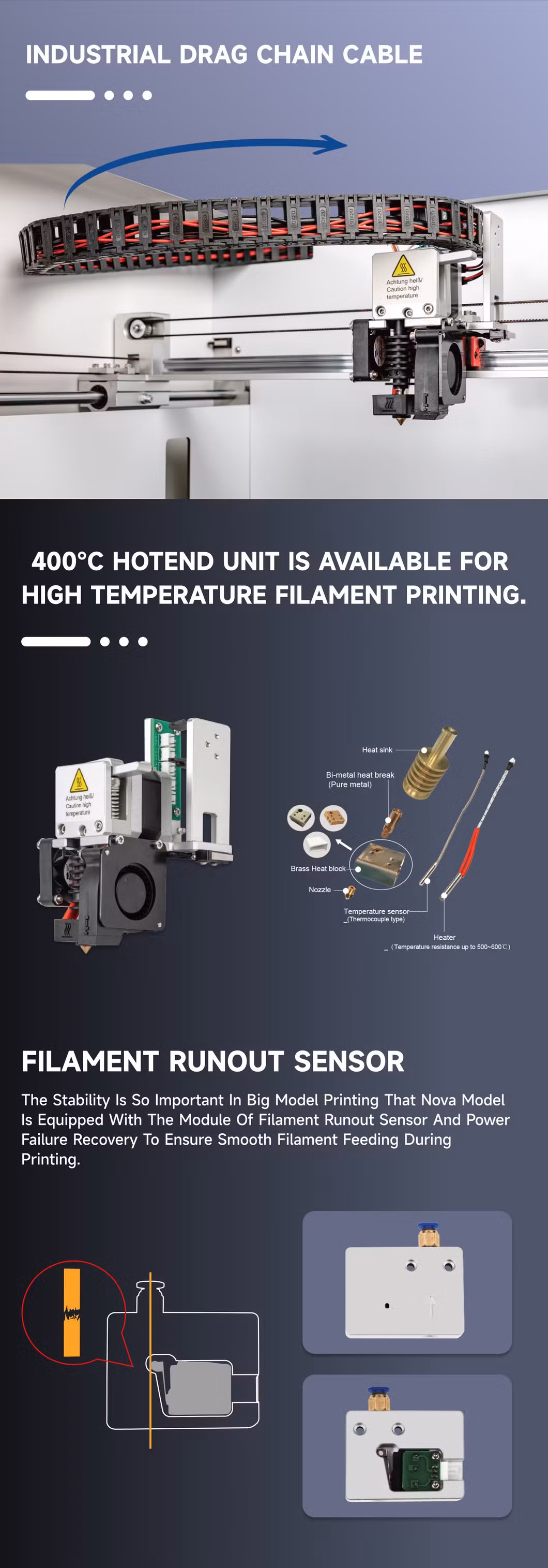 High Speed Customized Multifunction Industrial 3D Fdm Printer 3D Metal Printer Desktop Metal 3D Printer for DIY Home