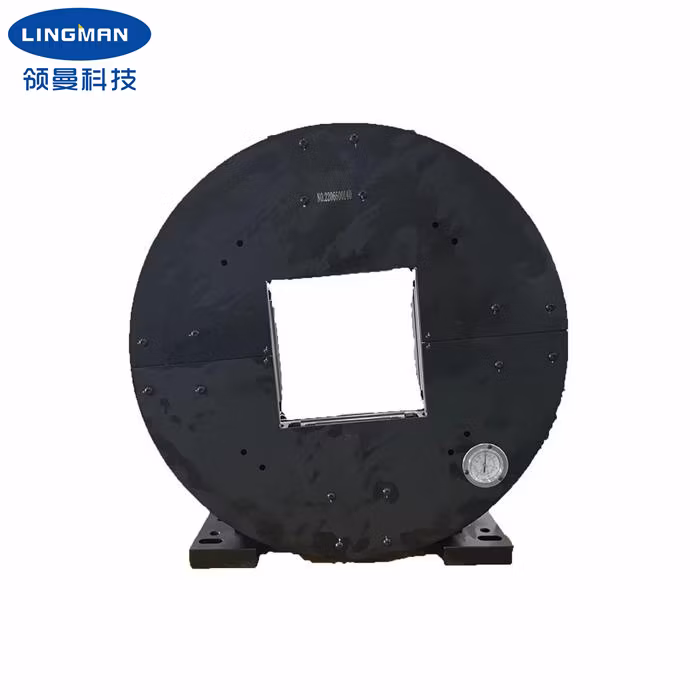 4 Jaw Pneumatic Laser Chuck CNC System Cutting Square Round Pipe