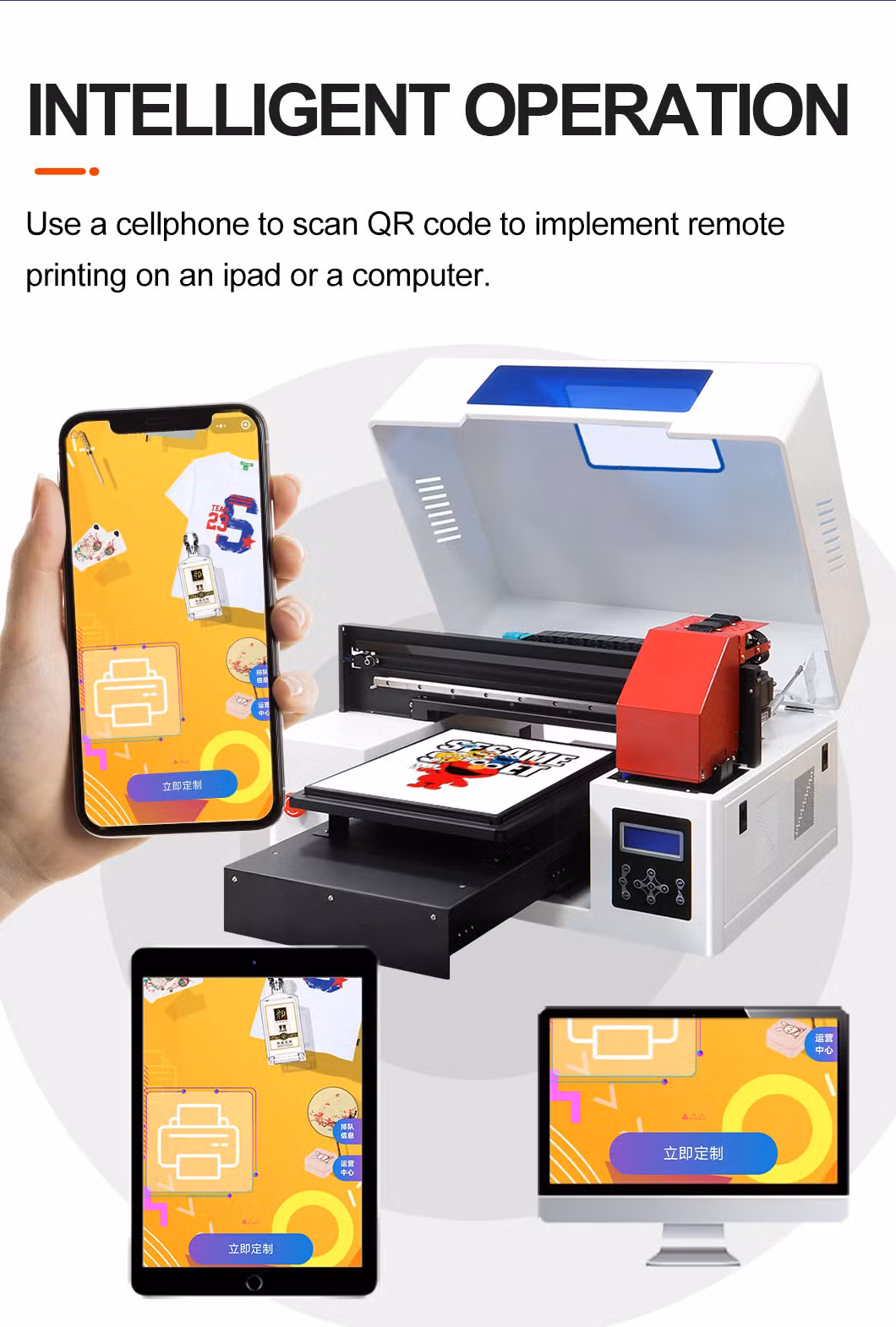 New Design Flatbed Garment Printer 3D T Shirt Clothing Imprimante Dtf Shaker and Dryer DTG Printer Tshirt Printing Machine Factory Price