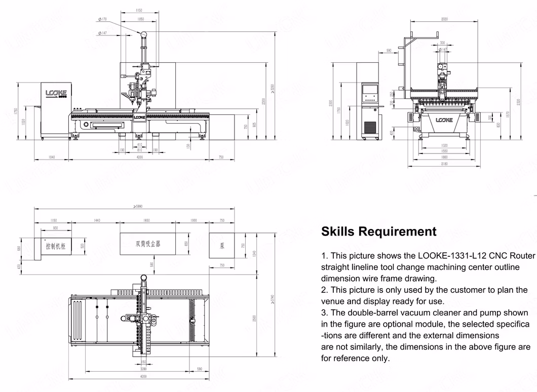 Factory Price Atc Wood Cutting CNC Engraver Cutter Machine 4X8 CNC Router 1325 2030 Atc 3axis 4 Axis 3D Sculpture Woodworking MDF Door Cabniet Furniture