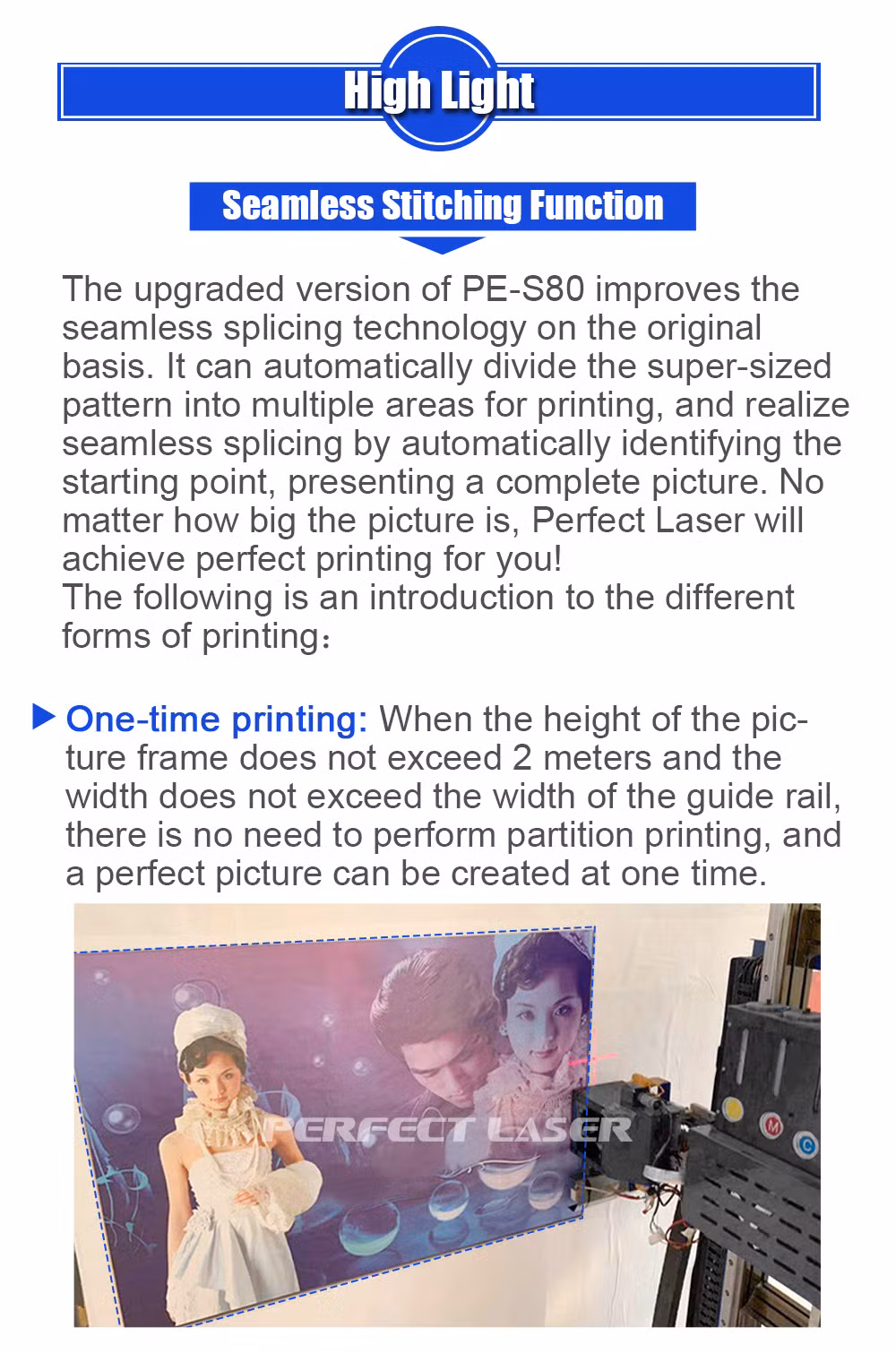 Horizontal Vertical Intelligent Automatic House Decoration 3D Artistic All Printer
