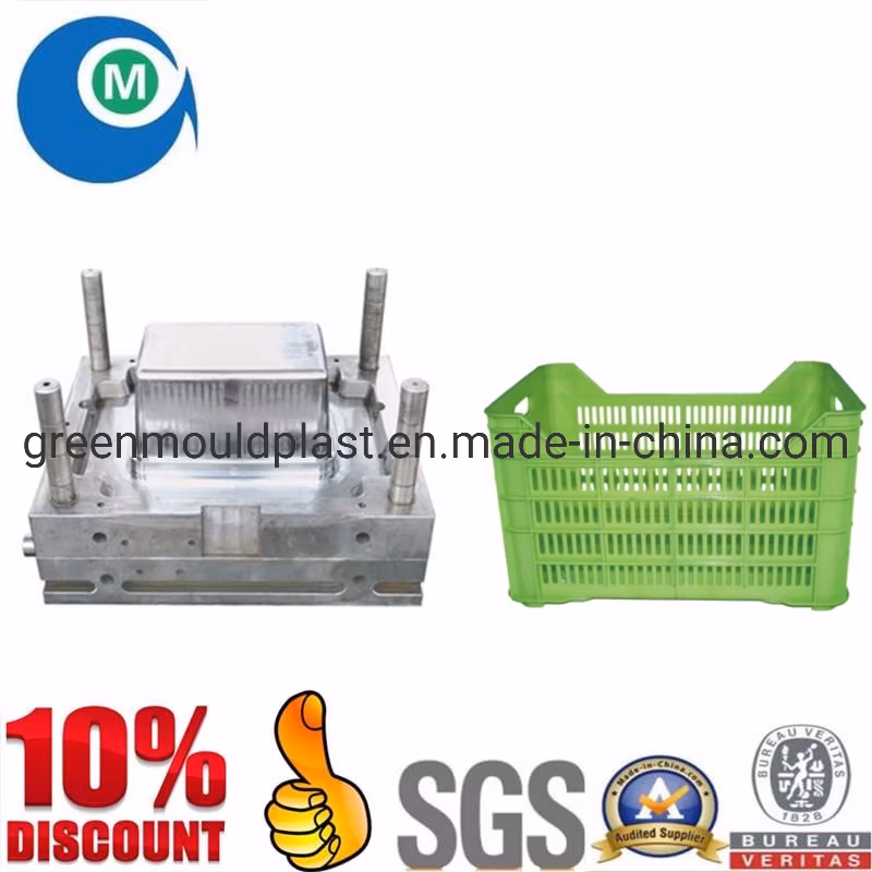 Injection Molding Companies Manufacturing Injection Fish Crate Mould/OEM Custom Design Injection Turnover