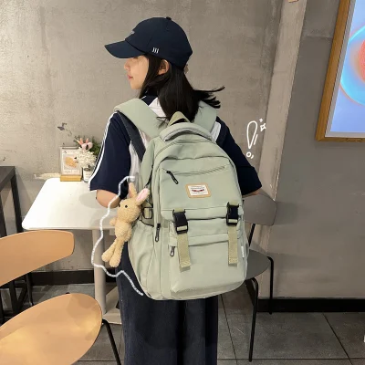 Japanese Minimalist Instagram <a href='/backpack/'>Backpack</a> for Women with Large Capacity, High School Student Backpack, <a href='/computer-backpack/'>Computer Backpack</a>