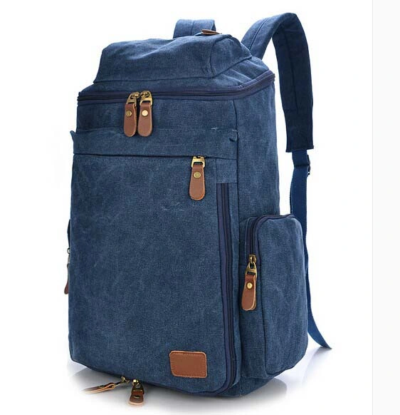 School Bag Sports Men Laptop Canvas Backpack