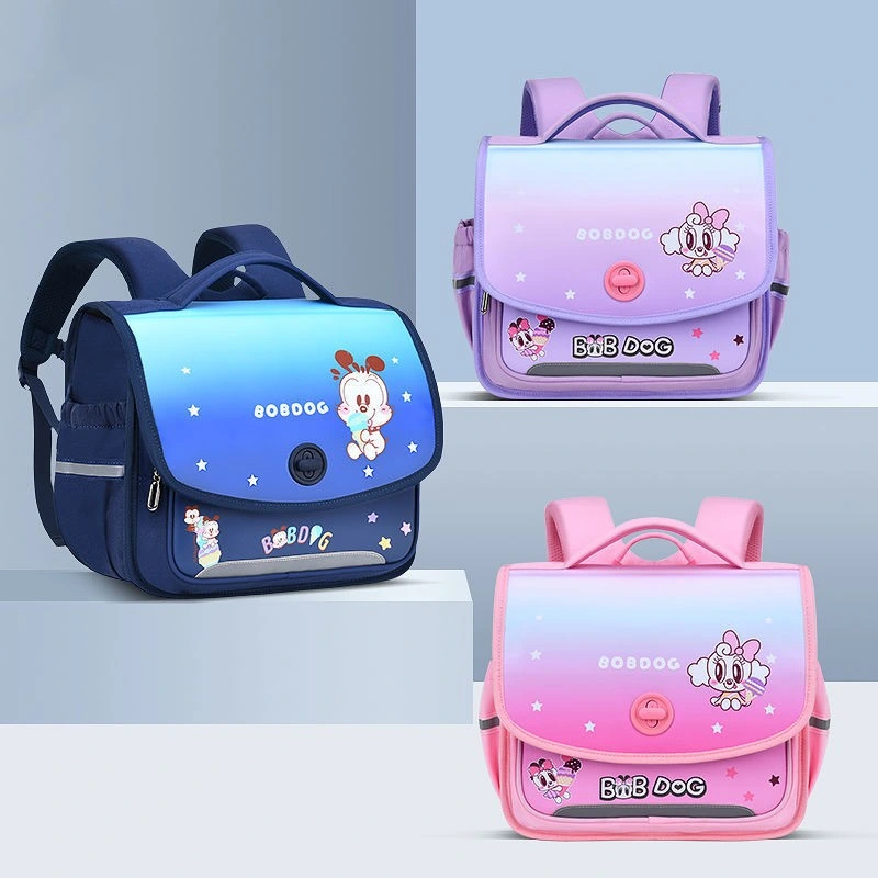 (WD6260) Wholesale Fashion Girl Students School Kids Bag Set Cartoon Backpack