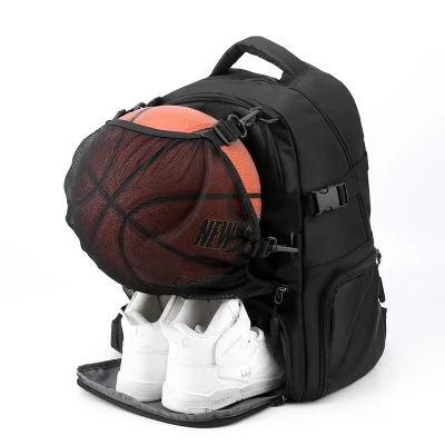 <a href='/mochila/'>Mochila</a> de gimnasia impermeable de doble hombro personalizada Balón de baloncesto Unisex Mochila