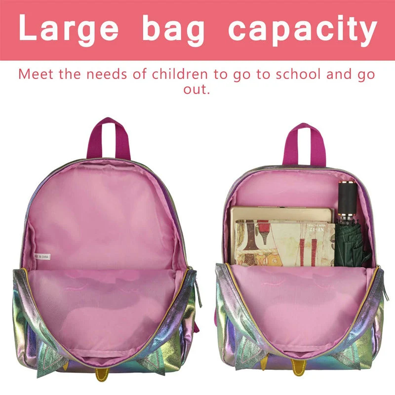 Children Bookbags Waterproof Unicorn School Bags Kids Backpack