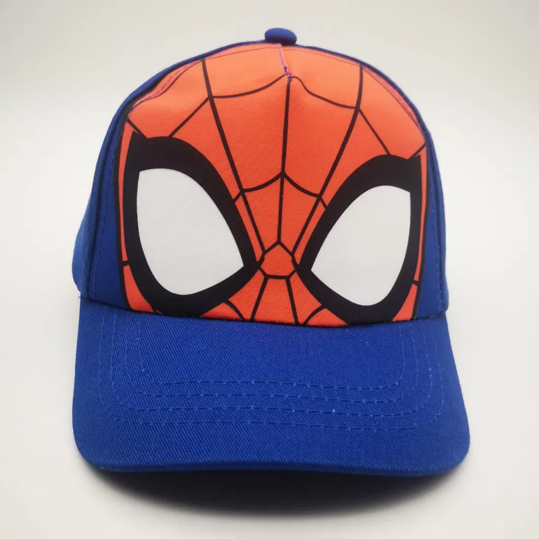 Marvel Hat Dark Blue Spider-Man Print Fashion Outdoor Baseball Cap