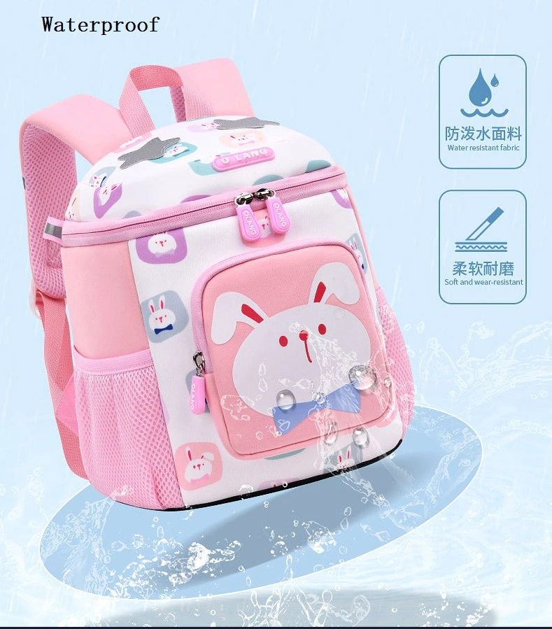 Factory Newest Designs Fashion Neoprene Toddle Bag Anti-Lost Animal Cartoon Cute Outdoor Children Backpack