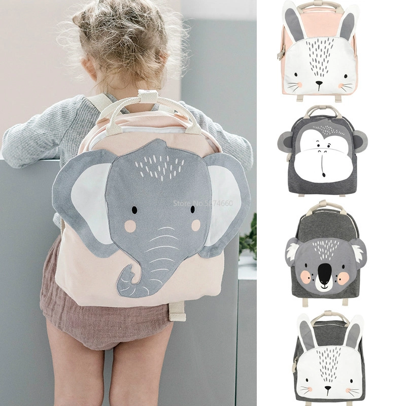 Animals Design Girls Boys Backpack Kids Cartoon Kindergarten School Bag for Baby Backpack