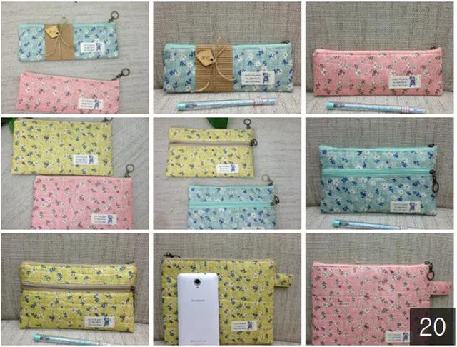 Puppy Stuffed Pencil Box Multi-Function Storage Zipper Bags for School Students