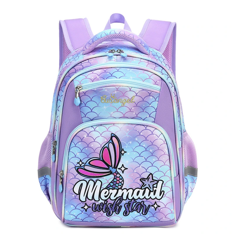 Custom Large Capacity School Bag Fashion Printed Waterproof Children Backpack