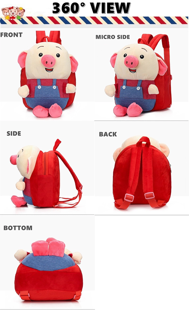 Bluey Backpack for Girls Boys Kindergarten Elementary School Plush with Adjustable Straps