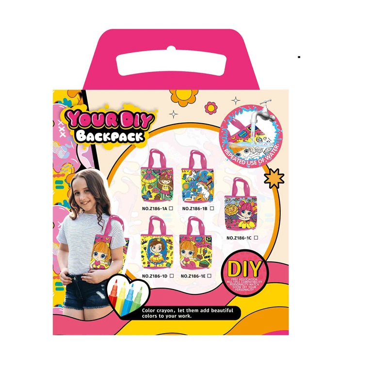 Istudio Factory Wholesale Hot Sale DIY Drawing Bag Kids